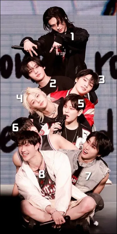 Donne le nom des membres de haut en bas.