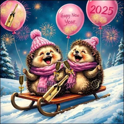 Sur quoi les hérissons descendent-ils la pente ?