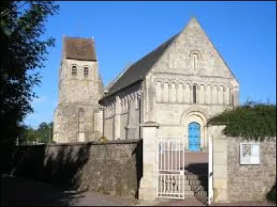 Voici l'&eacute;glise Saint-Malo, &agrave; Mouen. Commune de l'aire d'attraction Caennaise, elle se situe dans le d&eacute;partement ..