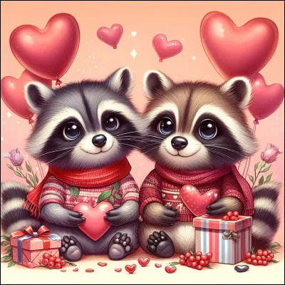 Les ratons-laveurs sont de la f&ecirc;te !