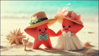 Et pourquoi les &eacute;toiles de mer ne c&eacute;l&egrave;breraient-elles pas leur amour ? Comment dit-on "&eacute;toile de mer" en anglais ?