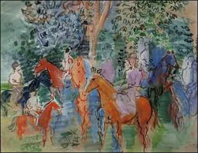 À quel peintre fauviste doit-on cette toile intitulée ''La famille du comte Harry Kessler à cheval'' ?