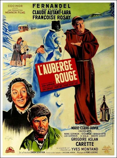 "L'Auberge rouge" est un long-métrage interprété par Fernandel.