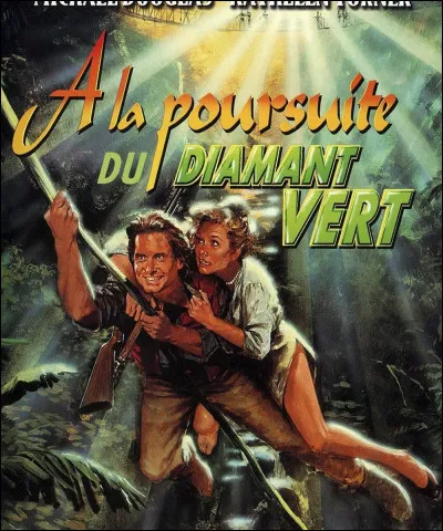 "À la poursuite du diamant vert" est le titre d'un film interprété par Andie MacDowell.