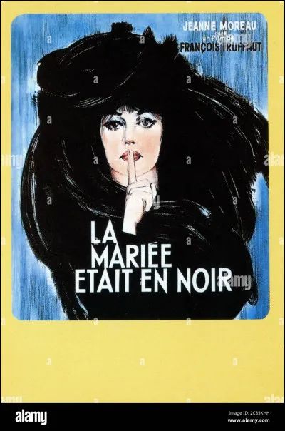 "La Mariée était en noir" est un long-métrage interprété par Brigitte Bardot.