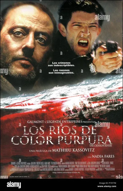 "Les Rivières pourpres" est le titre d'un long-métrage interprété par Jean-Pierre Cassel.