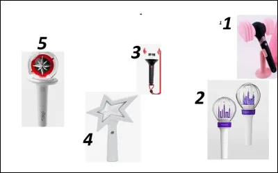 Lequel de ces lightsticks est le leur ?