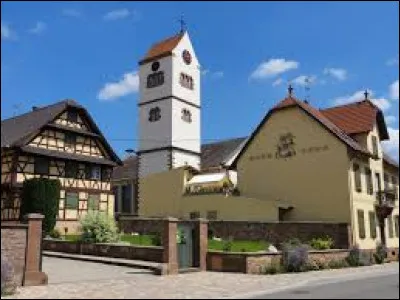 Ville de l'arrondissement de Saverne, Truchtersheim se situe dans le département ...