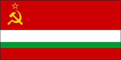 Quand le drapeau de la République socialiste soviétique du Tadjikistan a-t-il été adopté ?