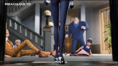 Laquelle de ces couleurs napparaît pas sur la tenue du super-vilain akumatisé ?