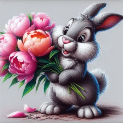 Que porte notre petit lapin ?