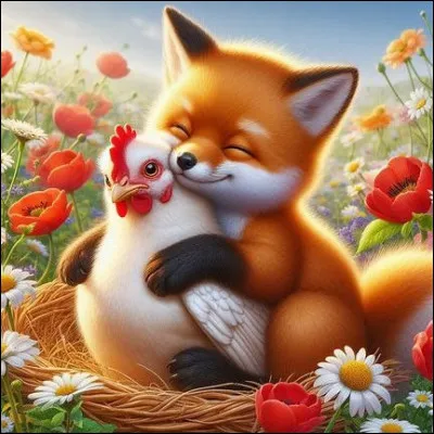 Quelles fleurs vois-tu sur l'image ?