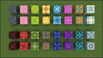 Parmi les 16 sortes de terre cuite émaillée, trois ne se génèrent pas naturellement. Laquelle des quatre se génère naturellement ?