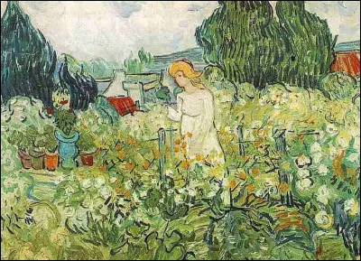 Quant à van Gogh il a choisi pour muse la fille de son médecin "Marguerite Gachet dans son jardin". Il s'agit d'une ville de l'Oise où l'artiste a séjourné :