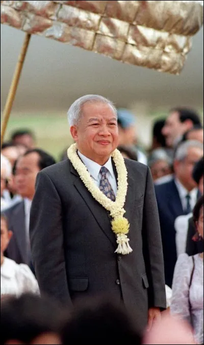 Dans quel pays Norodom Sihanouk a-t-il régné ?