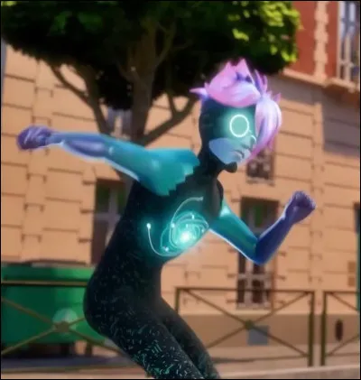 Laquelle de ces couleurs napparaît pas sur la tenue du super-vilain ?