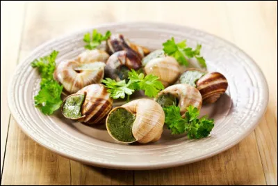 Quelle spécialité française est composée descargots ?