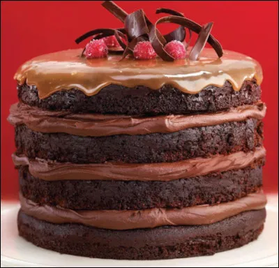 Limage représente un gâteau.