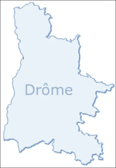 Lequel de ces départements n'est pas limitrophe de la Drôme ?