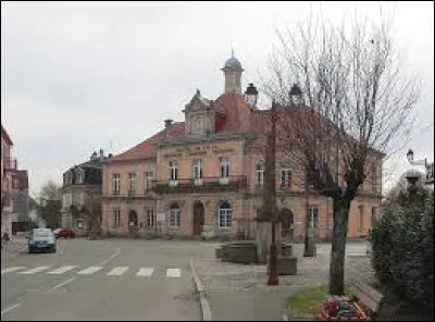 Quelle est cette petite ville de 2 800 habitants, située dans la partie vosgienne du Territoire de Belfort, au débouché de la haute vallée de la Savoureuse ?