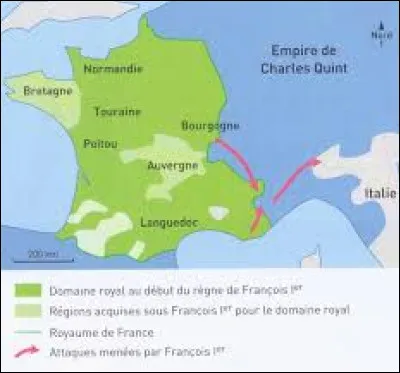 À l'époque de François Ier, combien la France comptait-elle d'habitants approximativement ?