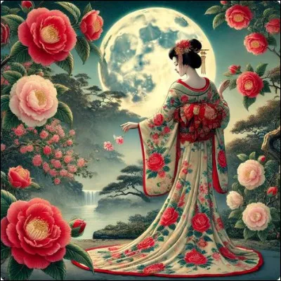 Au Japon, de qui le camélia est-il l'emblème ?