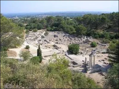 Quel est ce site antique situé dans la commune de Saint-Rémy-de-Provence ?