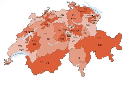 Quel est le canton suisse qui possède une enclave entièrement entourée par un autre canton suisse ?