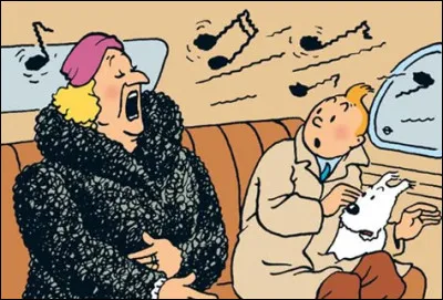 Comment rencontre-t-elle Tintin ?