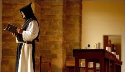 Ce moine qui appartient à l'ordre de Cîteaux est un ...