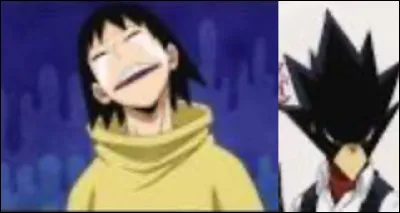 Hanta et Tokoyami ont les cheveux