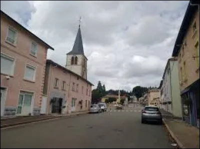 Village de l'arrondissement de Roanne, Le Cergne se situe dans l'ancienne région ...