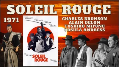 "Soleil rouge" est un long-métrage joué par Jean-Paul Belmondo.