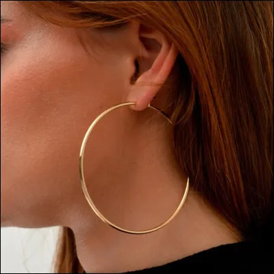 Quel nom donne-t-on &agrave; ce type de boucle d'oreille compos&eacute;e d�un anneau ?