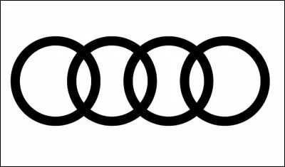 Quelle marque automobile est repr&eacute;sent&eacute;e par ces anneaux ?