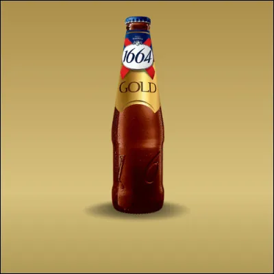 Quelle est la marque fran&ccedil;aise de la bi&egrave;re ''1664 Gold'' ?