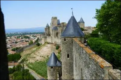 Quelle est la cité fortifiée qui réunit tous ces éléments : la plus grande forteresse d'Europe, la Porte d'Aube, la basilique Saint-Nazaire et la Porte narbonnaise ?