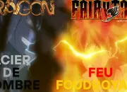 Test Es-tu le Dragon de feu foudroyant ou le Dragon de lacier de lombre ? ''dition Fairy Tail''