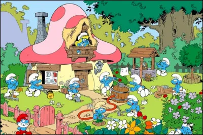 Quel auteur de bande dessinée a créé les Schtroumpfs, ces petites créatures bleues habitant dans des champignons ?