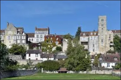 Dans quel département d'Île-de-France se situe la ville de Château-Landon ?