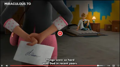 Gabriel Agreste a écrit une lettre particulière adressée à son fils, Adrien.