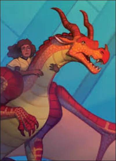 Y : il n'y a pas de Y alors je vais faire un dragon qui finit par Y. Je suis la fille de la reine des Ailes du Ciel, invention de la reine Scarlet.