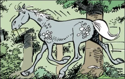 "Arabesque" est la jument du caporal Blutch, mais dans quelle série de bande dessinée ?