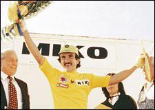 Il fallait un pionnier. Il portait la moustache, ne payait pas de mine, et remporta le Tour de l'Avenir 1980 devant le 'Tsar' russe Soukhoroutchenkov et les meilleurs amateurs européens...