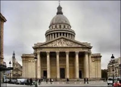 Quel architecte a conçu le Panthéon à Paris ?