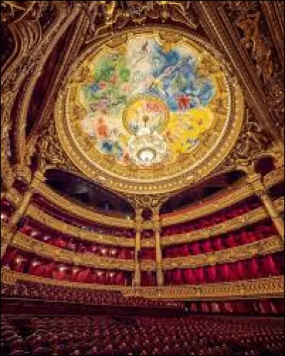 Quel artiste a peint le plafond de l'opéra Garnier à Paris ?