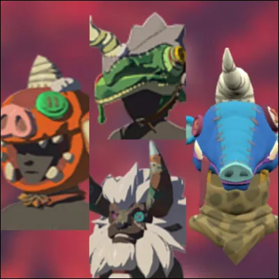 Comment obtiens-tu ces masques à l'éffigie des monstres ?