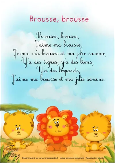 Quel est le nombre de tours effectués par les marionnettes dans la chanson "Ainsi font" ?