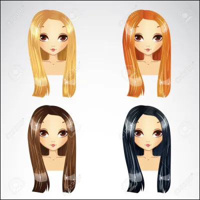 De quelle couleur aimerais-tu que tes cheveux soient ?