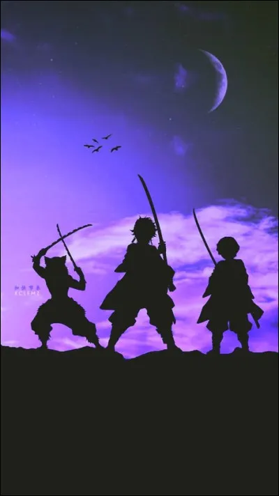 Le personnage principal est un ninja.